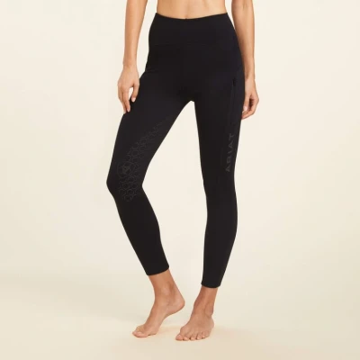 Image de Ariat Legging d&#039;Équitation Venture Thermal Half Grip Noir M