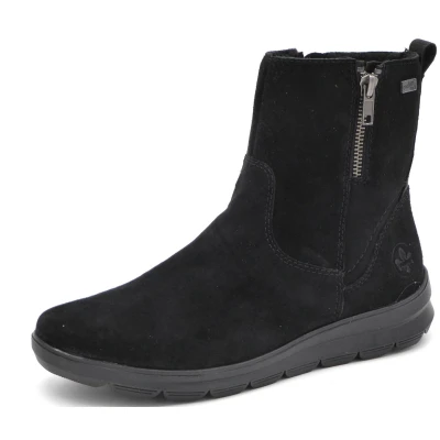 Afbeelding van Rieker Tex Veterboots grijs Suede Dames Maat 36