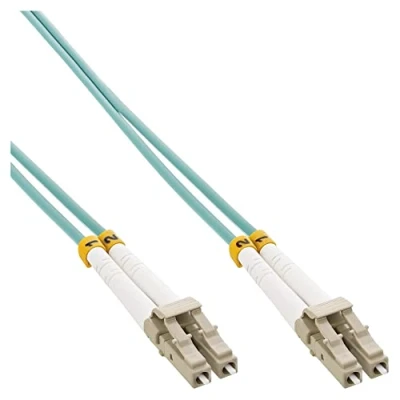 Afbeelding van InLine Glasvezel duplex kabel (U/UTP, CAT8.2, 30 m), Netwerkkabel