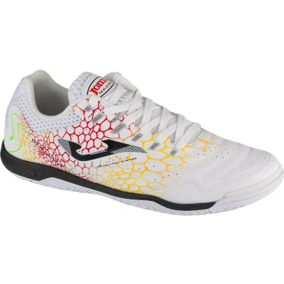 Afbeelding van Joma Maxima Printing Zaalvoetbalschoenen, Heren, Maat: 44, White/multicolor Imitatieleer/ textiel