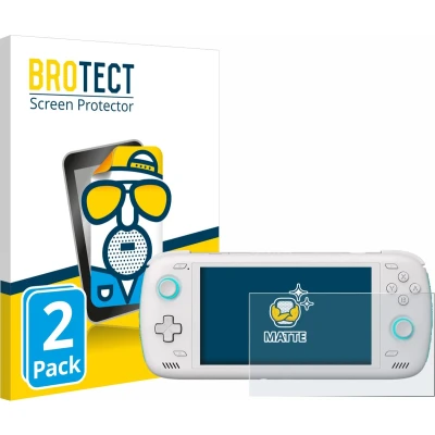 Afbeelding van BROTECT Antireflecterende schermbeschermer mat, Andere spelaccessoires, Grijs
