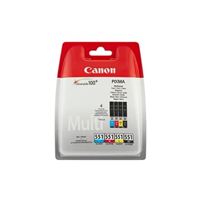 Afbeelding van Canon, Inkt, Cli 551 (M, BK, Y, C)
