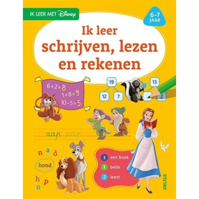 Image de Disney Ik leer met schrijven, lezen en rekenen (6 7 j.)