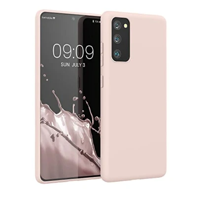Afbeelding van kwmobile telefoonhoesje geschikt voor Samsung Galaxy S20 FE Hoesje smartphone Back cover in kokosmelk