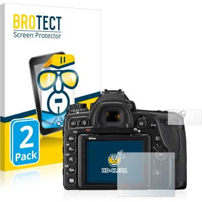 Afbeelding van BROTECT Screenprotector voor Nikon D780 Folie Beschermfolie transparant (2 Stuks)