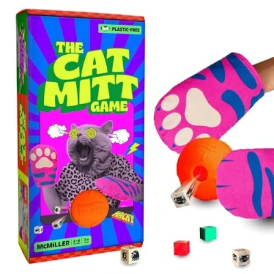 Afbeelding van the cat mitt game Hiss terisch Leuk Partyspel voor Kinderen, Tieners en Volwassenen