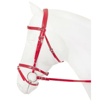 Afbeelding van Horka Hoofdstel Pvc Flashy Rood Full