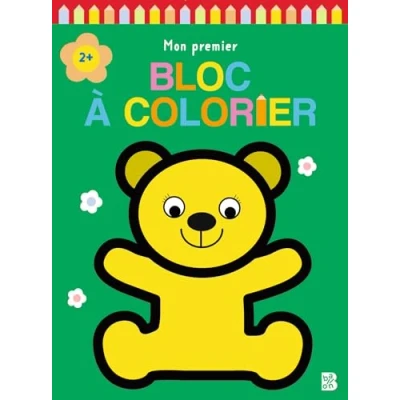 Afbeelding van MON PREMIER BLOC A COLORIER OURS 2+