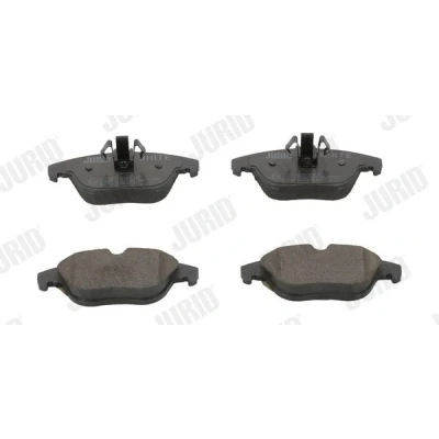 Afbeelding van Jurid 573248JC Remblokkenset White Low Dust Keramiek Niet geschikt voor slijtage waarschuwingscontact MERCEDES BENZ: C Class T modell, GLK