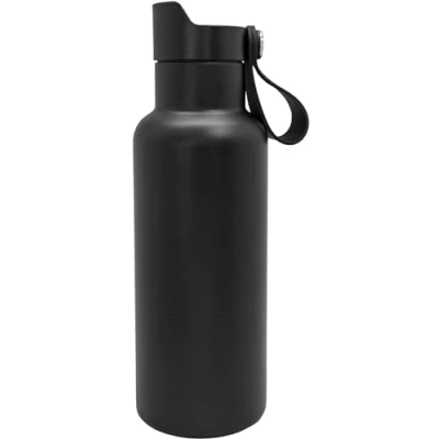 Afbeelding van NERTHUS Dubbelwandige sportfles, kliksluiting, 500 ml, zwart