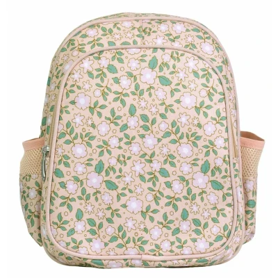Afbeelding van A little lovely company rugzak met koelvak bloemen pink 32 cm