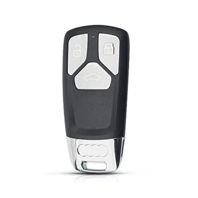 Afbeelding van Sleutelhoes voor Audi Q2 Q3 Q5 Q7 Q8 A4 A5 A6 A7 A8 TT Smart Key Plip afstandsbediening 3 toetsen