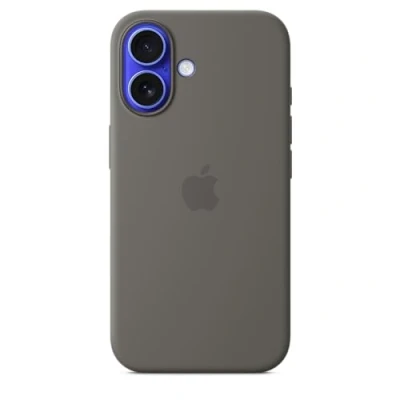 Afbeelding van Apple Cover Iphone 16 Silicone Magsafe Stone Gray (myy33zm/a)