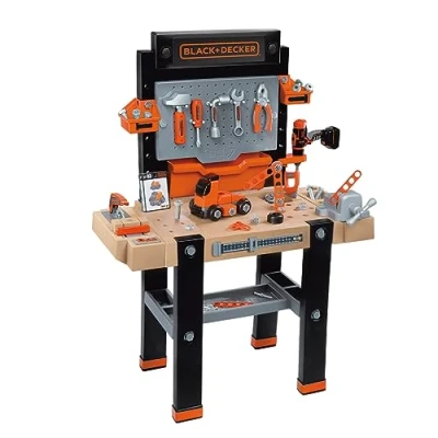 Afbeelding van Werkbank met Gereedschap Smoby Bricolo Ultimate 95 Onderdelen 103 x 79 39 cm