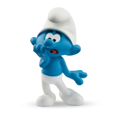Afbeelding van schleich de Smurfen Bange Smurf 20840
