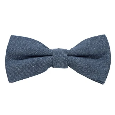 Afbeelding van DonDon Vlinderdas voor heren, 12 x 6 cm, van uitgerekt katoen, in lengte verstelbaar, verschillende kleuren