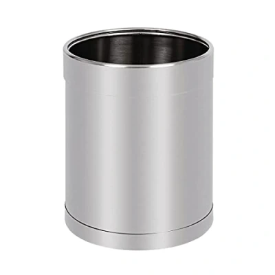 Afbeelding van Bolero RVS prullenbak 10,2L