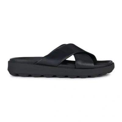 Afbeelding van Geox U Spherica Ec6 B Sandalen voor jongens, zwart.