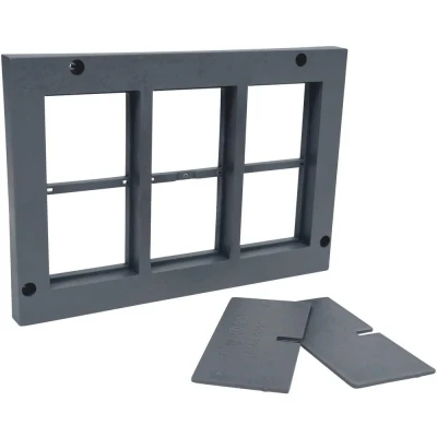 Afbeelding van KOPOS PP 80/45/6_LB Apparaatplaat (l x b h) 180.5 124.5 12.7 mm 1 stuk(s)