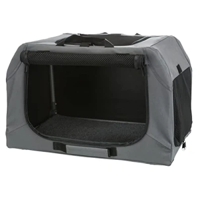 Afbeelding van Trixie Soft Kennel Easy Reisbench Grijs 95X69X63 CM (399762)