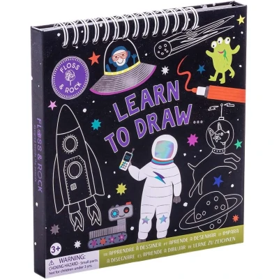 Afbeelding van Floss &amp; Rock Teken Oefen set, Space 18 x 18,5 2 cm Multi