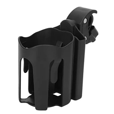 Afbeelding van bekerhouder voor kinderwagen, accessoires kinderwagen met mobiele telefoonhouder, universele flessenorganizer,