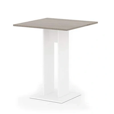 Afbeelding van Vicco Eettafel &quot;Ewert&quot;, Sonoma/wit, 65 x cm