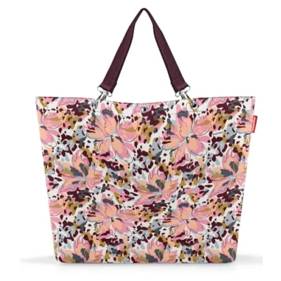 Afbeelding van Reisenthel Shopper XL Strandtas 35L Flora Roze