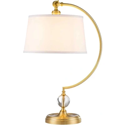 Afbeelding van Quoizel LED Tafellamp Jenkins 1X E27 Max 60W Brushed Brass