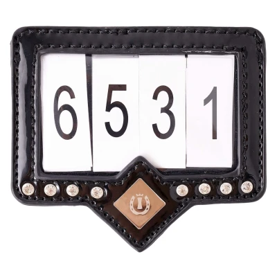 Afbeelding van Imperial Riding Wedstrijd Hoofdstelnummer Black Rose Gold