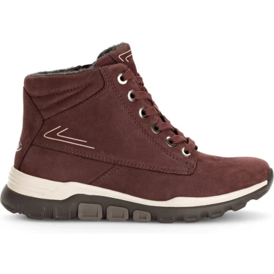 Afbeelding van Gabor Rollingsoft Snowboots, Dames, Maat: 39, Vino Leer en textiel
