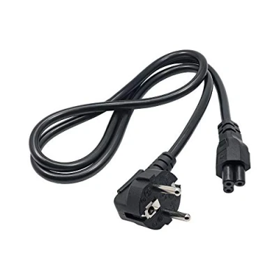 Afbeelding van Akyga Stroom Adapterkabel [1x Randaarde stekker 1x Apparaatbus C5] 1.00 m Zwart