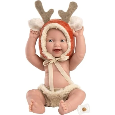Afbeelding van Llorens babypop jongen rendier 31 cm