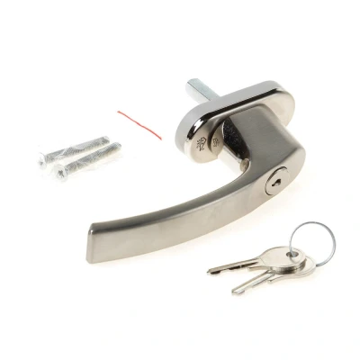 Afbeelding van Draaivalkruk Inox look afsluibare cil stift 32mm