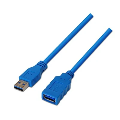 Afbeelding van Verlengkabel USB Aisens A105 0046 Blauw 2 m (1 Stuks)