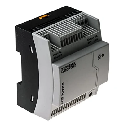Afbeelding van Phoenix Contact STEP PS/1AC/24DC/2.5 DIN rail netvoeding 24 V/DC 2.75 A 60 W Aantal uitgangen: 1 x Inhoud: stuk(s)