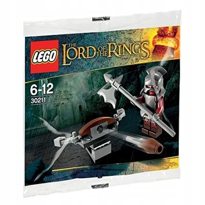 Afbeelding van LEGO the Lord of Rings: Uruk Hai Met Ballista Bouwspel 30211 (in Een Tas)