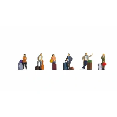 Afbeelding van NOCH 15217 H0 Reizigers figuren Kant en klaar model
