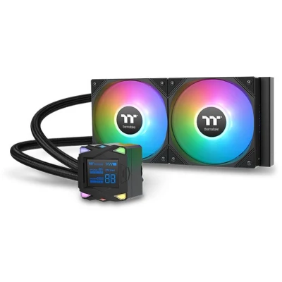 Afbeelding van Thermaltake LA240 S ARGB Sync All In One Liquid Cooler System Black PC waterkoeling