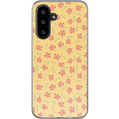 Afbeelding van imoshion hoesje Geschikt voor Samsung Galaxy A26 Design Sunny Yellow Petite Flowers
