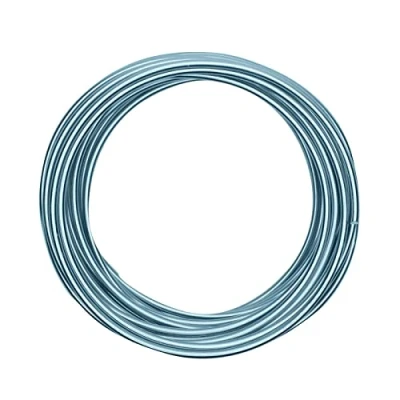 Afbeelding van Vaessen Creative Aluminium Draad 4mm 10m IJsblauw
