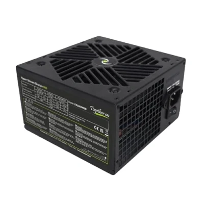 Afbeelding van Tecnoware Hyper Stream Bronze 500W ATX voeding voor geavanceerde pc&#039;s met NVIDIA GeForce GTX grafische kaart RTX, stille ventilator, PCI E aansluitingen, CPU 4+4, SATA, Molex