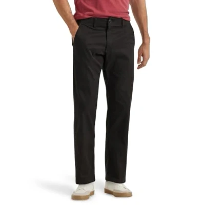 Afbeelding van Lee Men&#039;s Performance Series Extreme Comfort Khaki Pant, zwart, 40 W x 32 l, zwart.