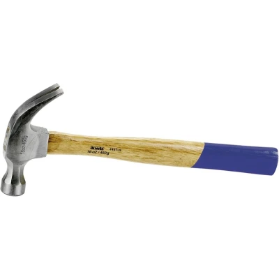 Afbeelding van KWB Klauwhamer met houten steel 450g