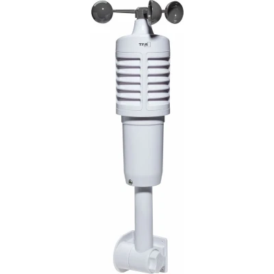 Afbeelding van TFA Dostmann 30.3222.02 Combisensor thermo/hygro/wind Draadloos 433 MHz