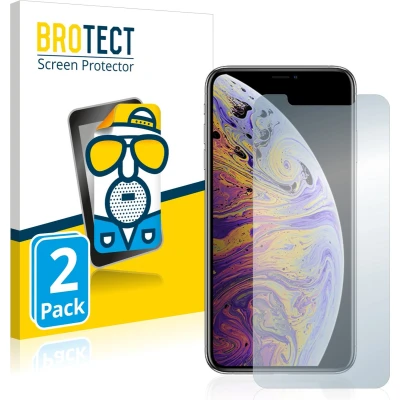 Afbeelding van BROTECT Screenprotector voor Apple iPhone Xs Max / 11 Pro Folie Beschermfolie matte (2 Stuks)