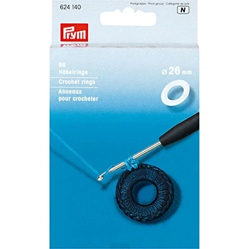 Afbeelding van Prym Haakringen 96 stuks ø26mm