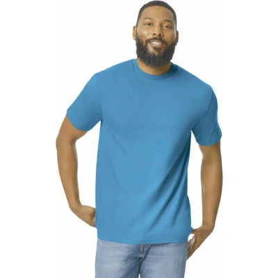 Afbeelding van Gildan Heren T shirt Softstyle Midweight GI65000 Sapphire