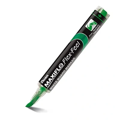 Afbeelding van Viltstift Pentel MWL5SBF Maxiflo whiteboard groen 1 5mm