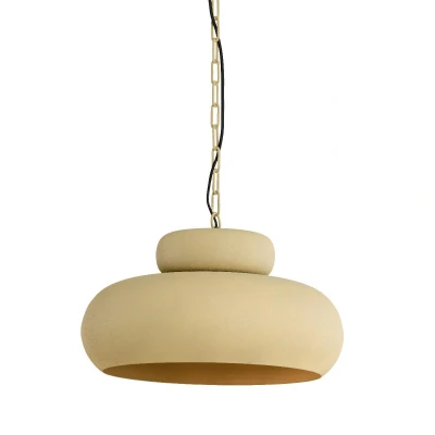Afbeelding van Light &amp; Living Hanglamp Neiva Lichtbruin Ø46cm